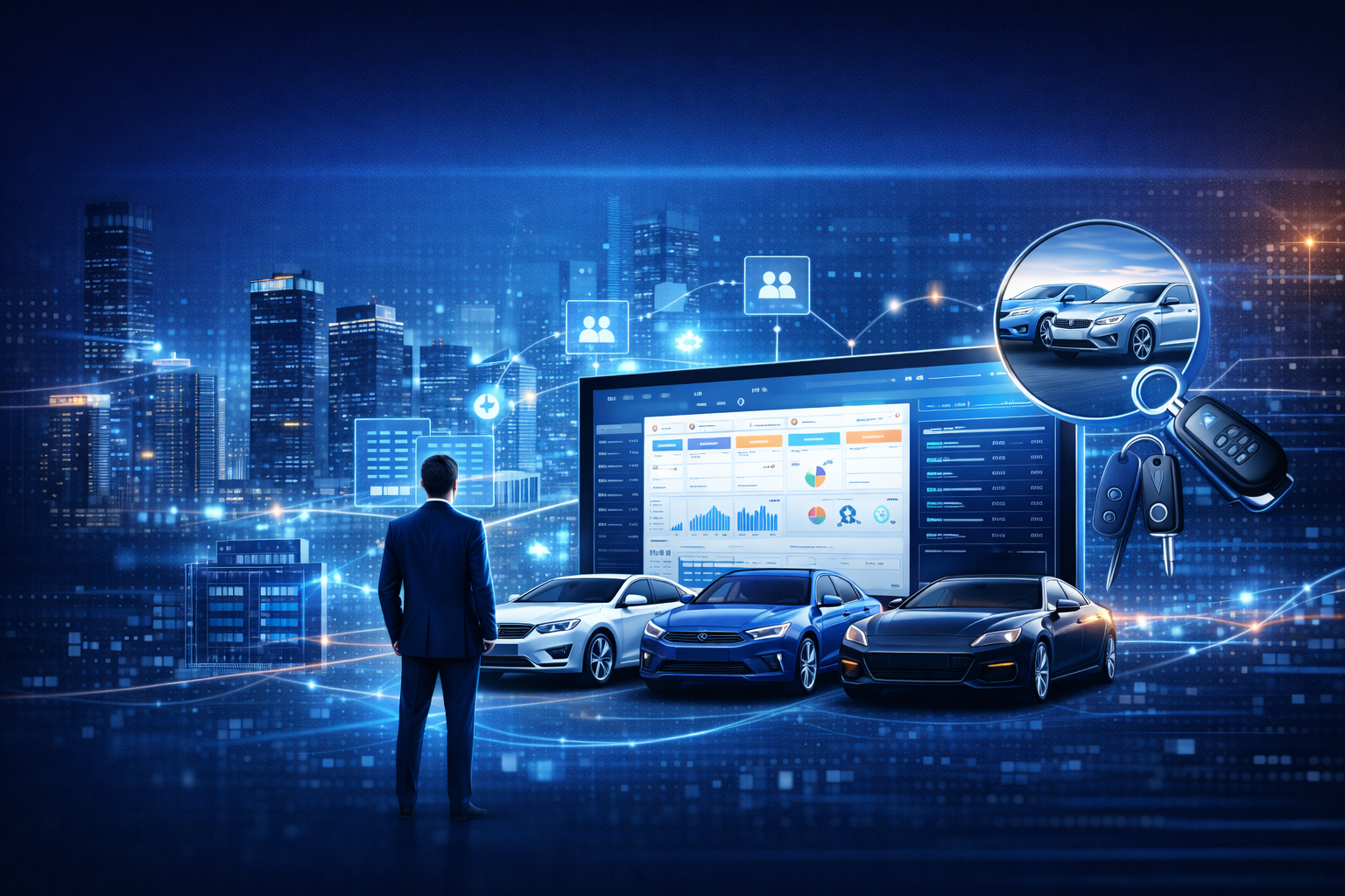 استثمار تأجير السيارات